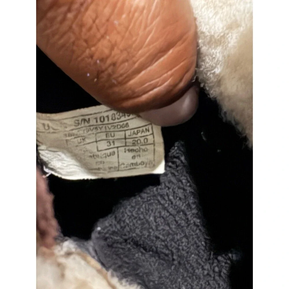 UGG Kids' Evertt Suede Snow Boots | Size 13 EUR 31 Pre-owned Very Good